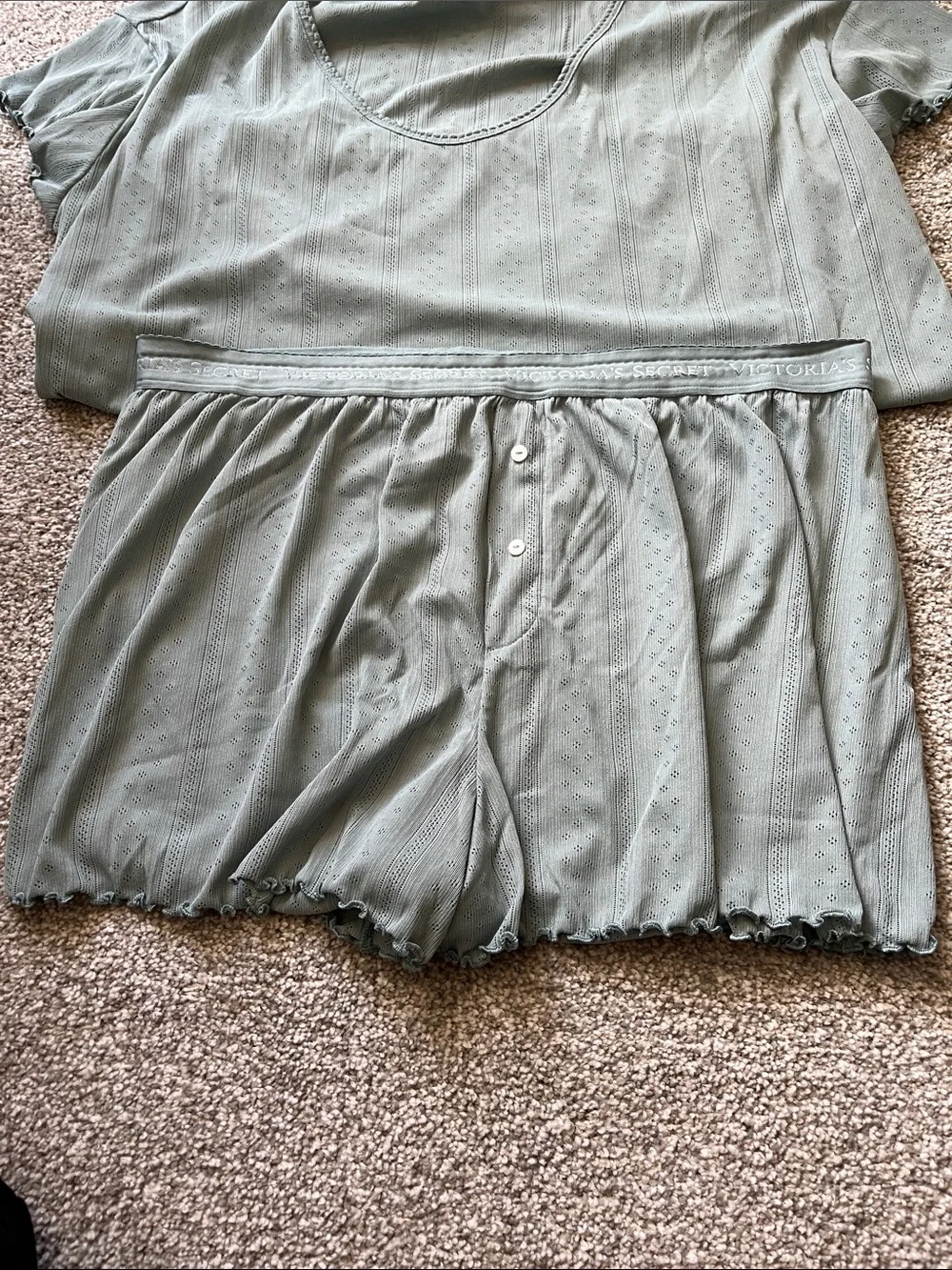 Victoria’s Secret Short Sleeve Pajama Set - Size XLarge - Picture 4 of 5